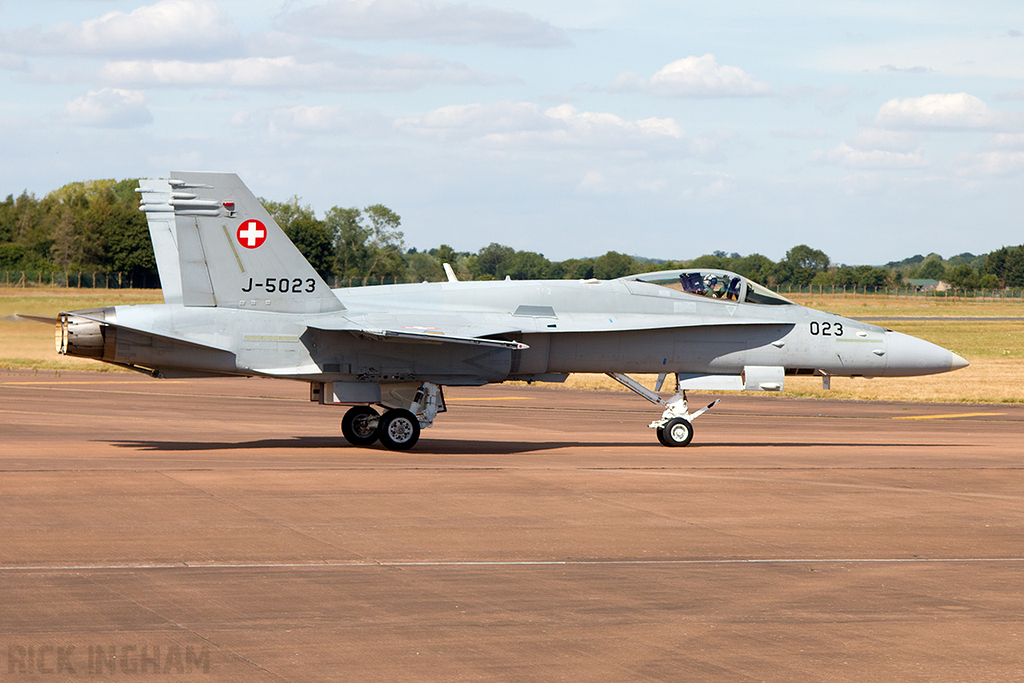 McDonnell Douglas F/A-18C Hornet - J-5023 - Swiss Air Force