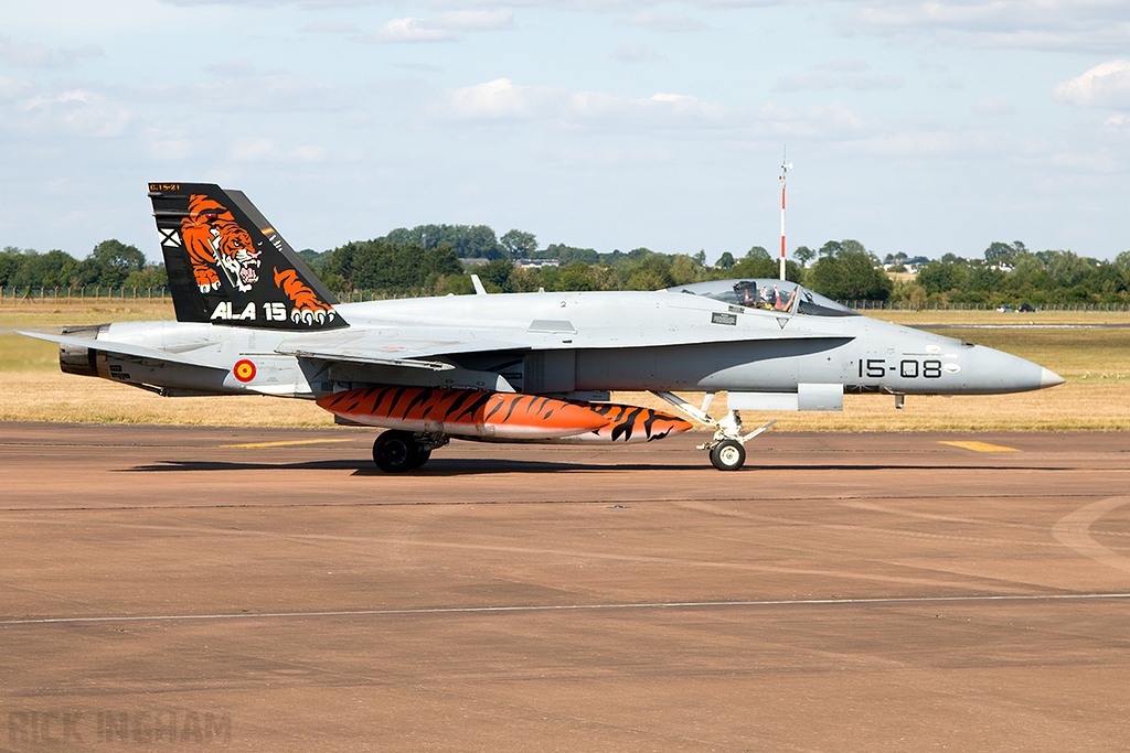 McDonnell Douglas EF-18A Hornet - C.15-21/15-08 - Spanish Air Force