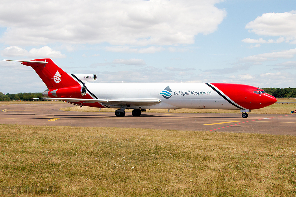 Boeing 727-2S2F - G-ORSA - Oil Spill Response | 2Excel Aviation