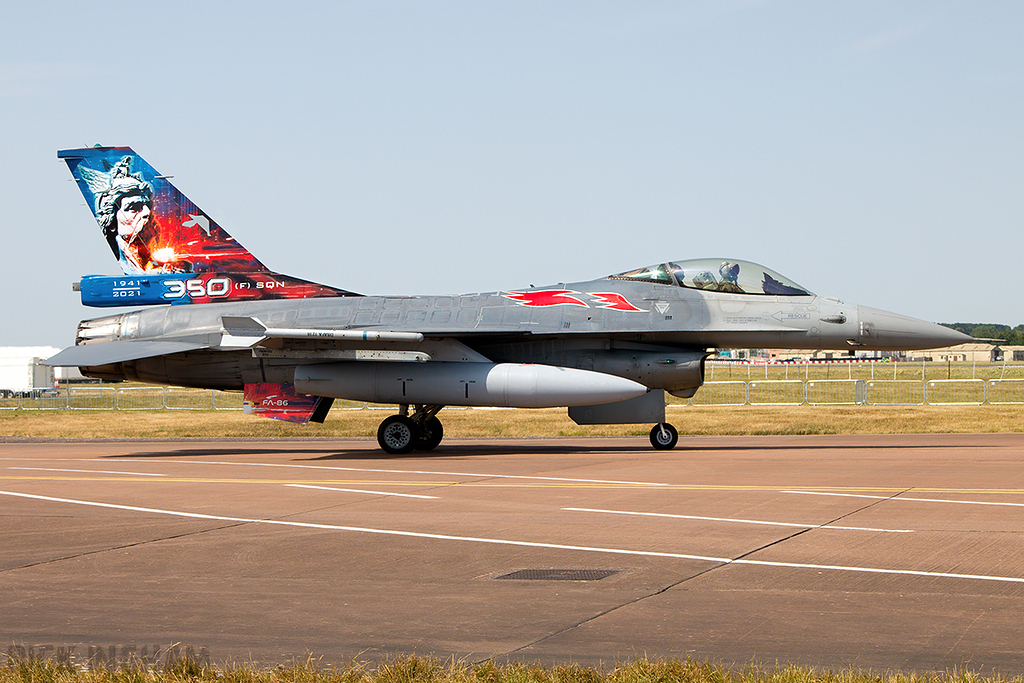 Lockheed Martin F-16AM Fighting Falcon - FA-86 - Belgian Air Component