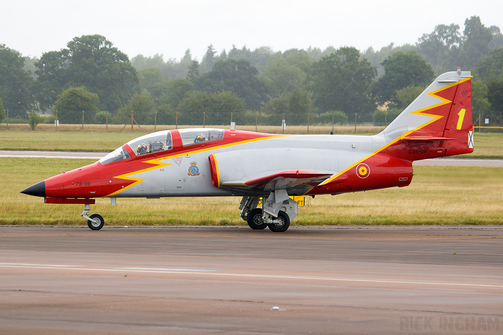 CASA 101 Aviojet - E.25-08 - 79-08/1 - Spanish Air Force | Patrulla Aguila