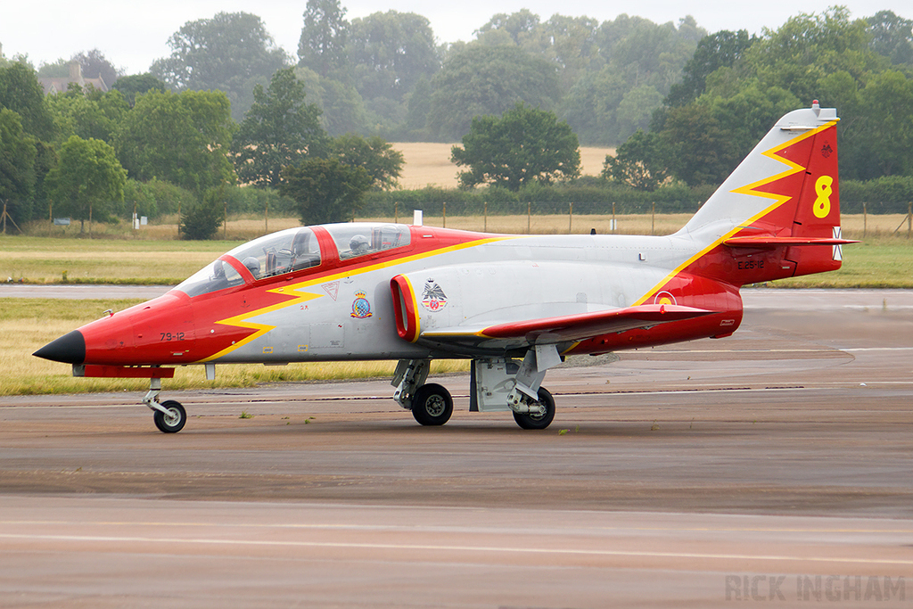 CASA 101 Aviojet - E.25-12 - 79-12/8 - Spanish Air Force | Patrulla Aguila