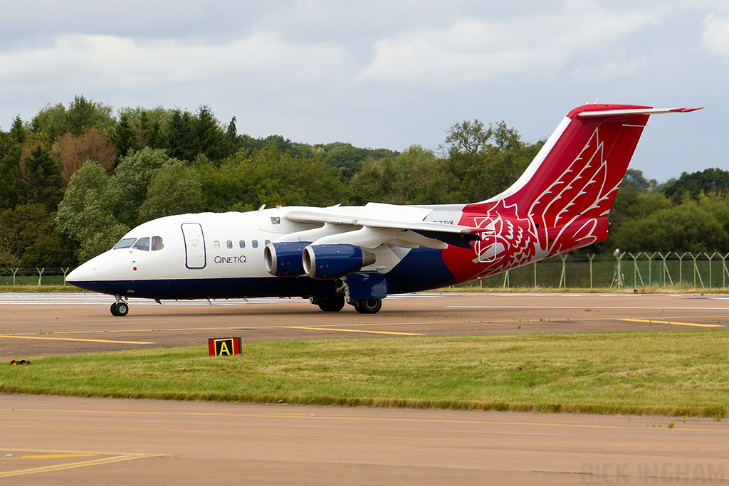 BAe Avro RJ-70 - G-ETPK - QinetiQ