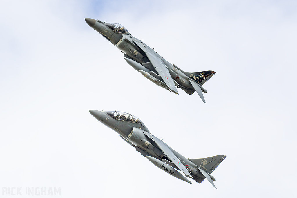 McDonnell Douglas AV-8B Harrier II - MM7200/1-04 + MM55032/1-01 - Italian Navy