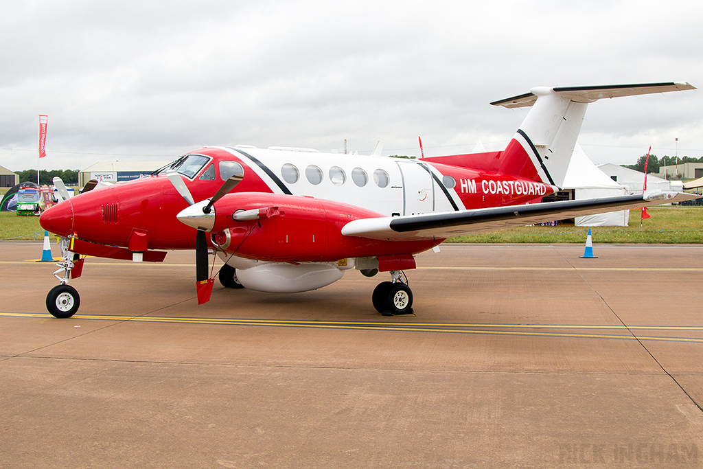 Beech King Air B200 - G-HMGA - HM Coast Guard