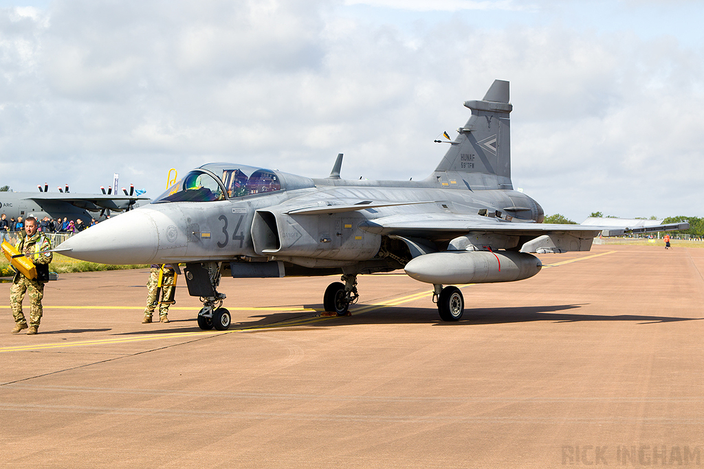 Saab JAS-39C Gripen - 34 - Hungarian Air Force