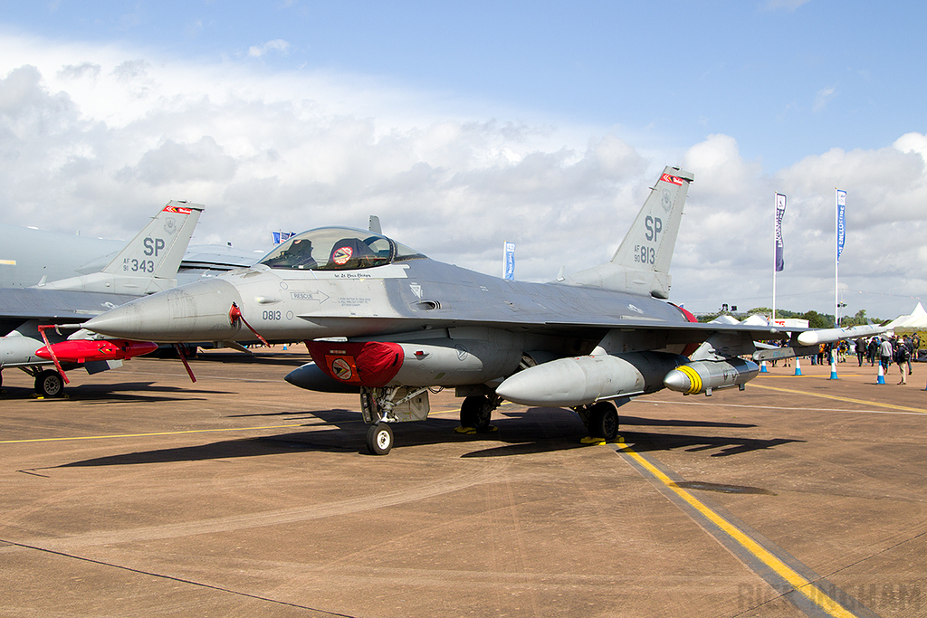 Lockheed Martin F-16CJ Fighting Falcon - 91-0343 - USAF