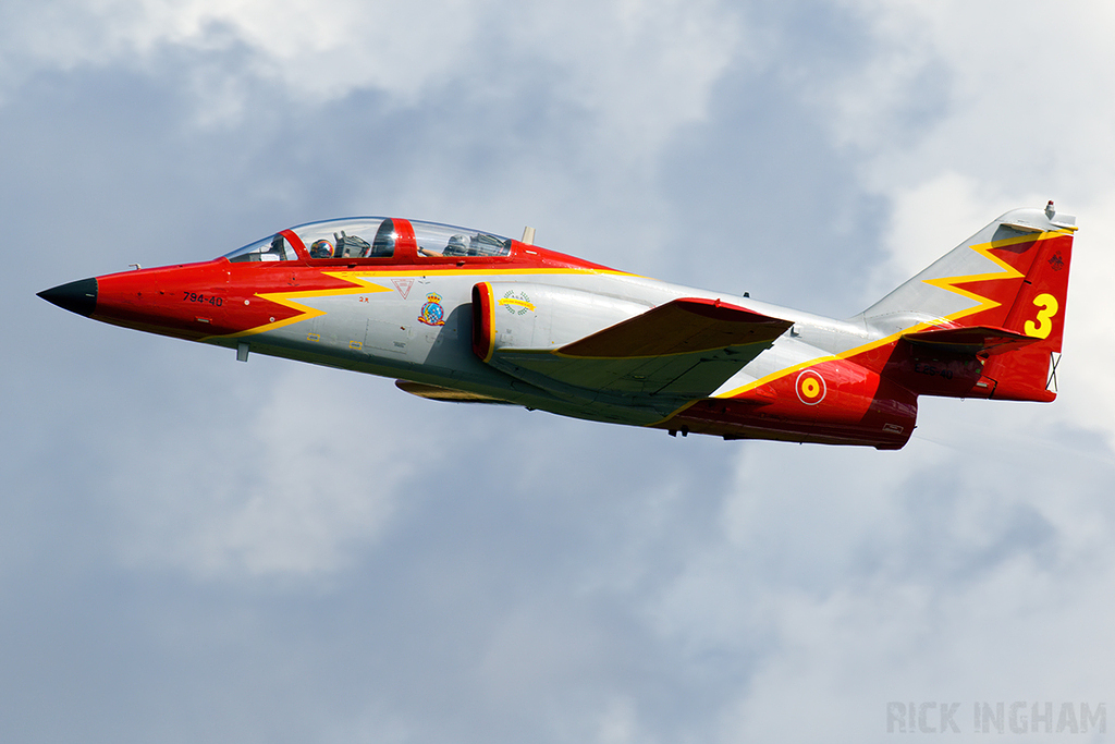 CASA 101 Aviojet - E.25-40 - 794-40/3 - Spanish Air Force | Patrulla Aguila