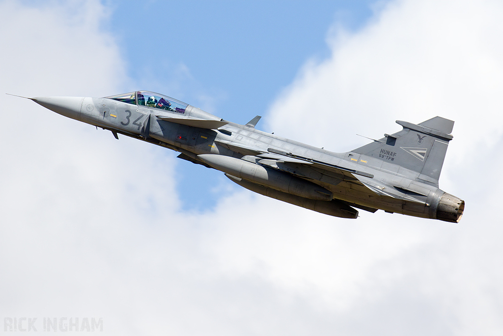 Saab JAS-39C Gripen - 34 - Hungarian Air Force