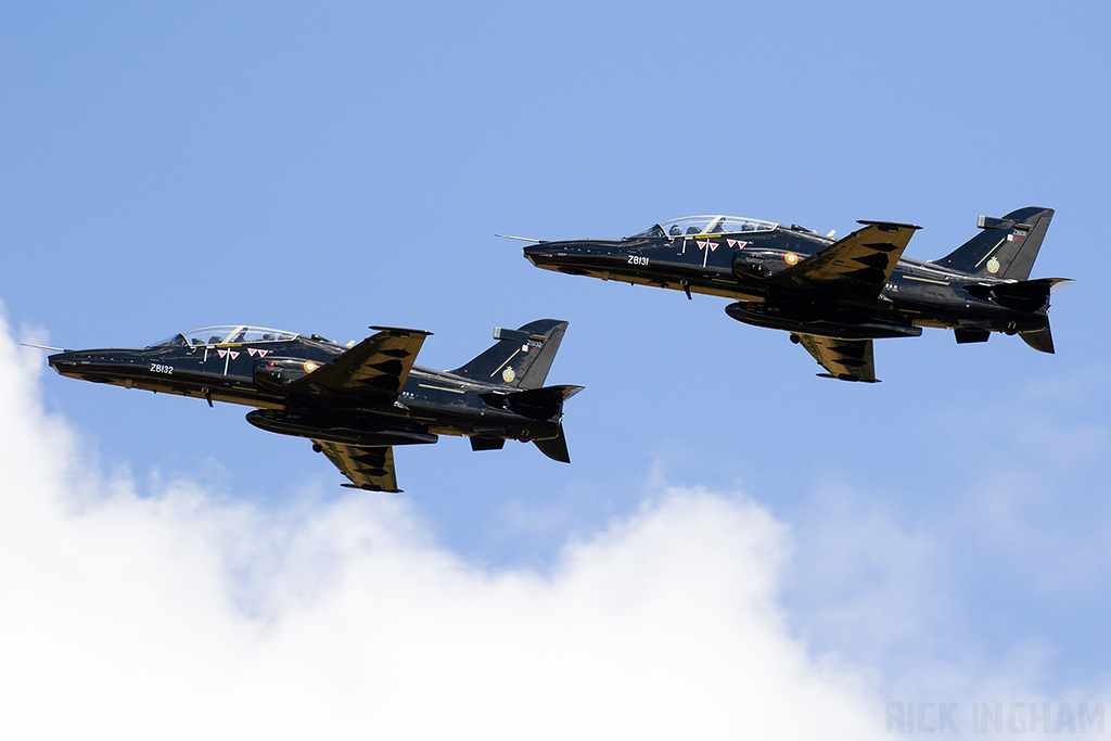 British Aerospace Hawk Mk167 - ZB131 + ZB132 - Qatar Air Force