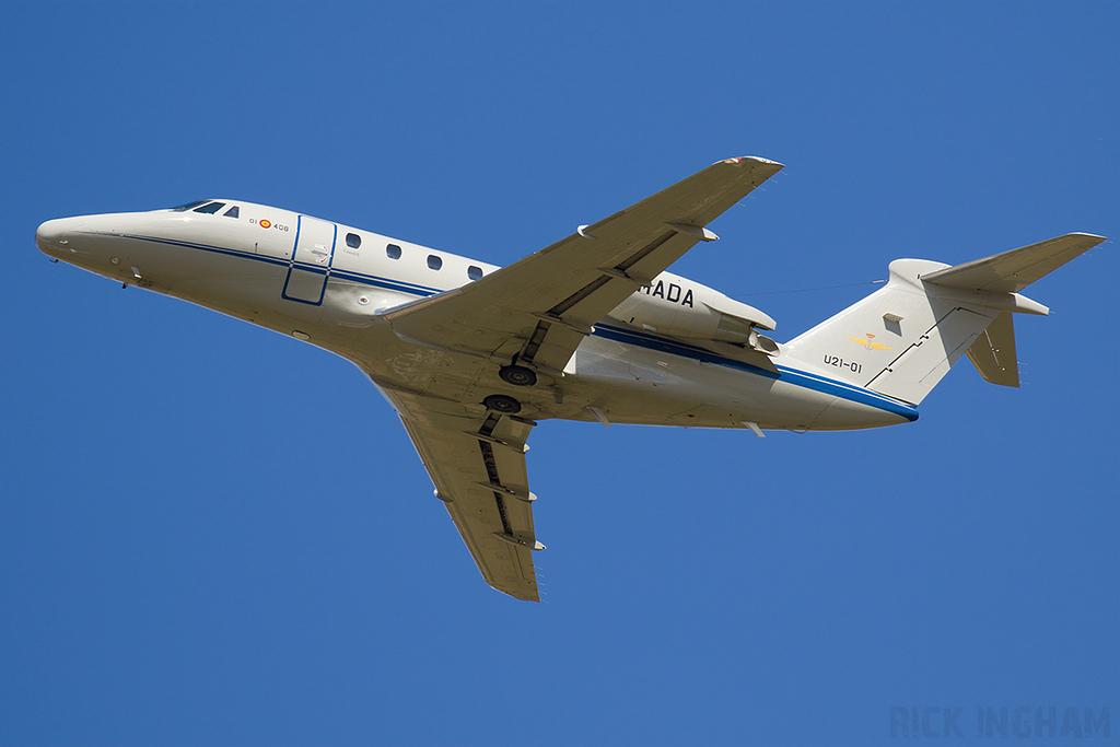 Cessna 650 Citation VII - U.21-01/01-408 - Spanish Navy