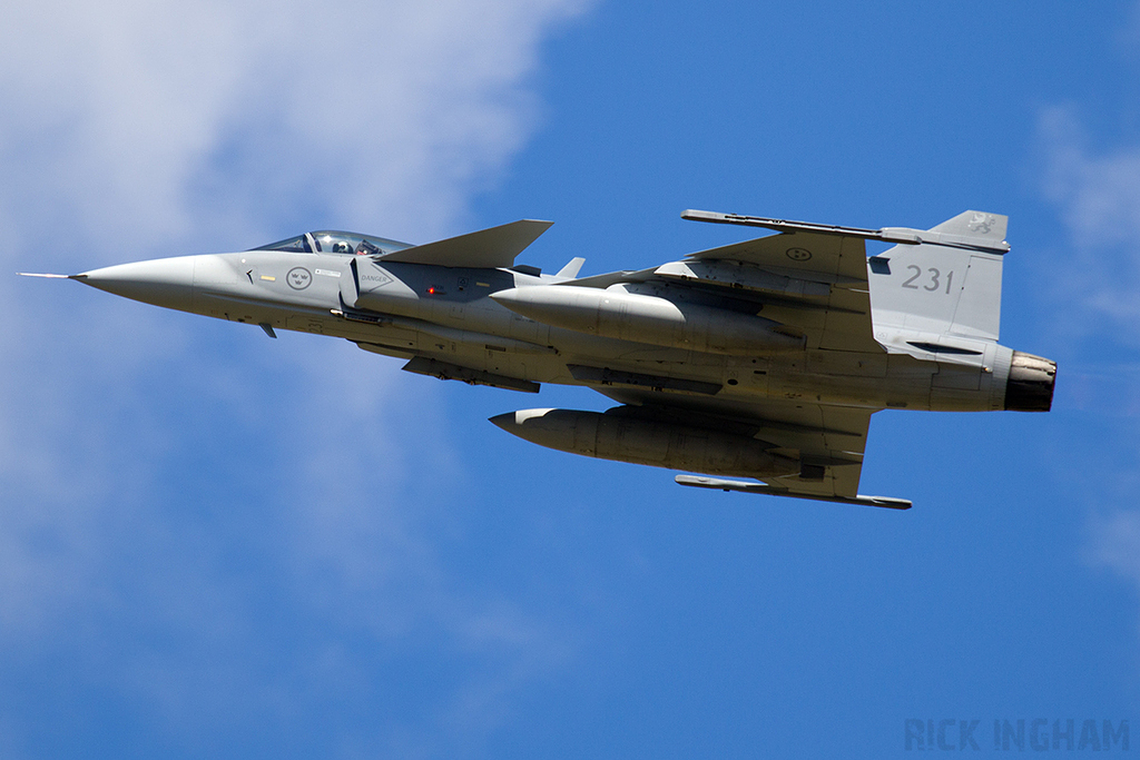 Saab JAS-39C Gripen - 39231/231 - Swedish Air Force