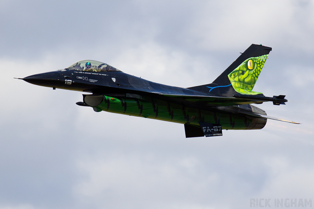 Lockheed Martin F-16AM Fighting Falcon - FA-87 - Belgian Air Component