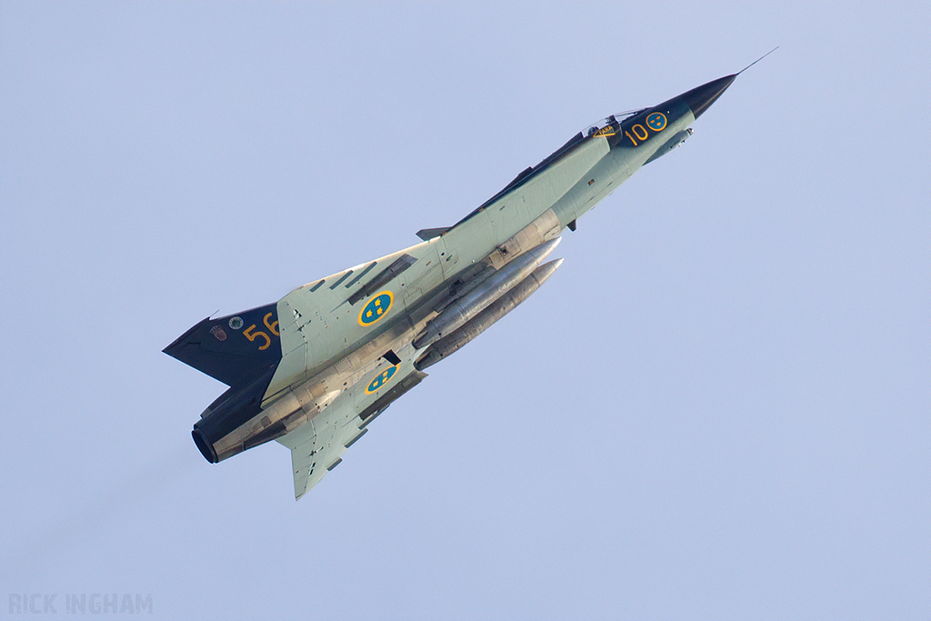 Saab J35J Draken - 35556 / SE-DXR - Swedish Air Force