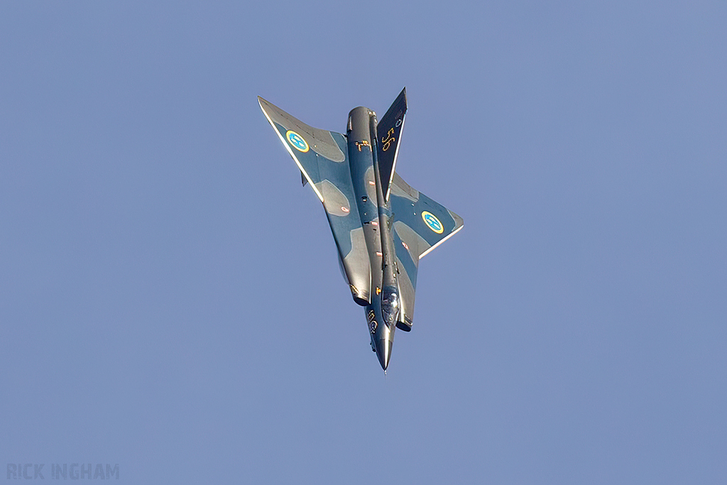 Saab J35J Draken - 35556 / SE-DXR - Swedish Air Force