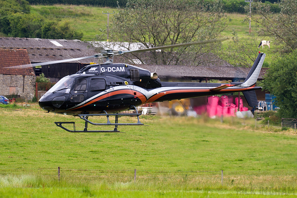 Eurocopter AS355NP Twin Squirrel - G-DCAM - GB Helicopters