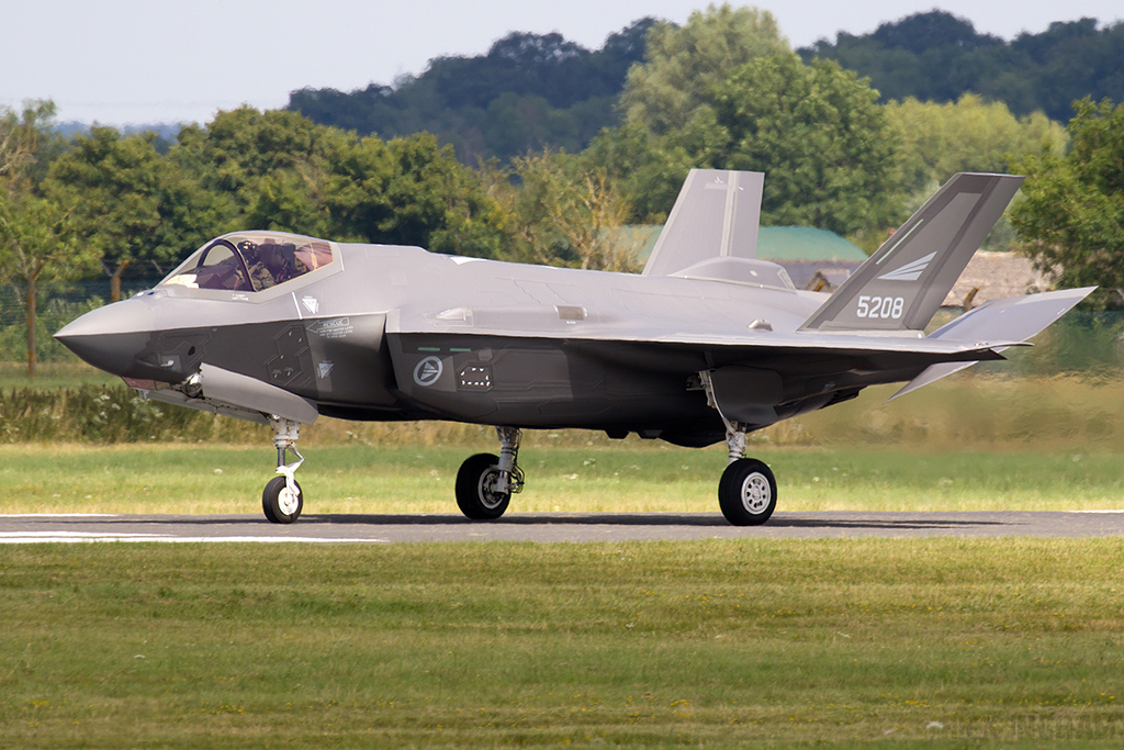 Lockheed Martin F-35A Lightning II - 5208 - Norwegian Air Force