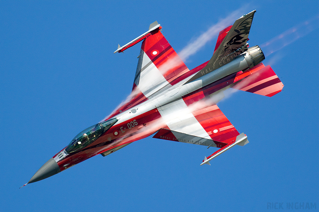 Lockheed Martin F-16AM Fighting Falcon - E-006 - Danish Air Force