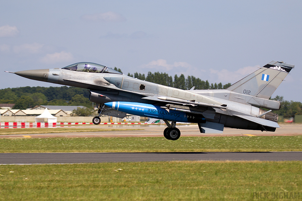 Lockheed Martin F-16C Fighting Falcon - 012 - Hellenic Air Force