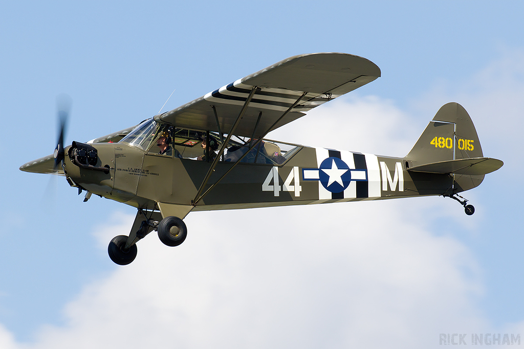 Piper L-4H Grasshopper - 480015 / 44-M (G-AKIB) - US Army
