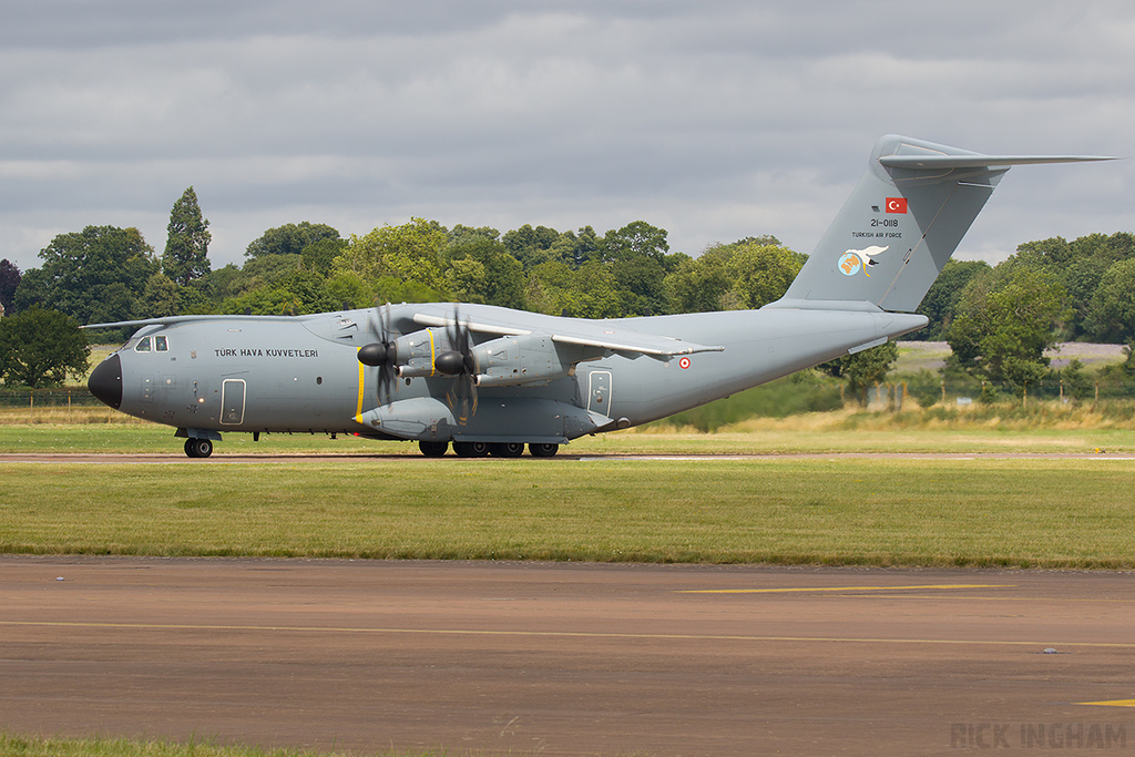 Airbus A400M - 21-0118 - Turkish Air Force