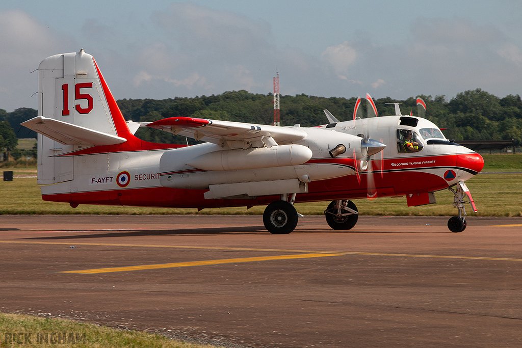 Grumman TS-2F Turbo Firecat - F-AYFT - Securite Civile