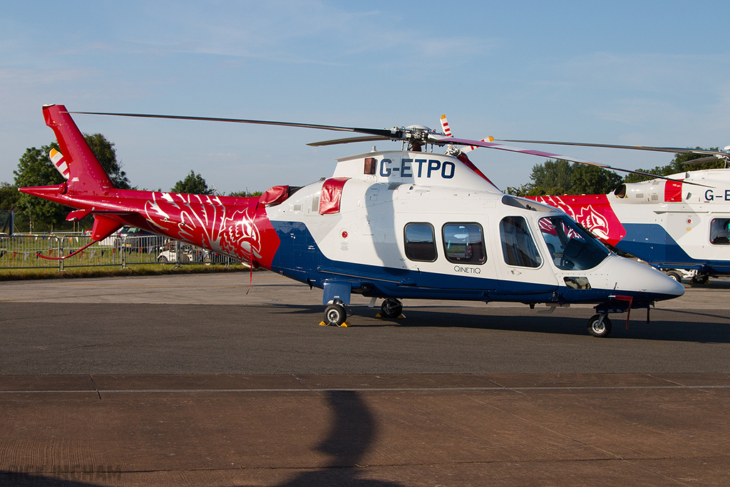 Agusta A109E Power - G-ETPO - QinetiQ