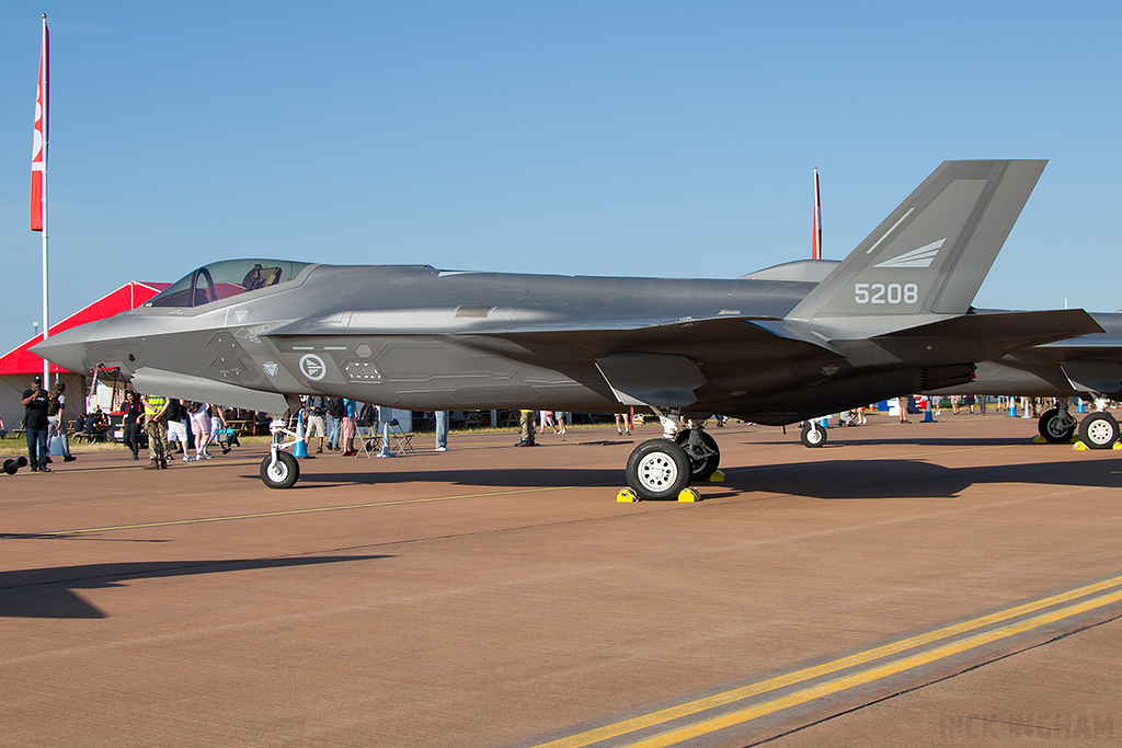 Lockheed Martin F-35A Lightning II - 5208 - Norwegian Air Force