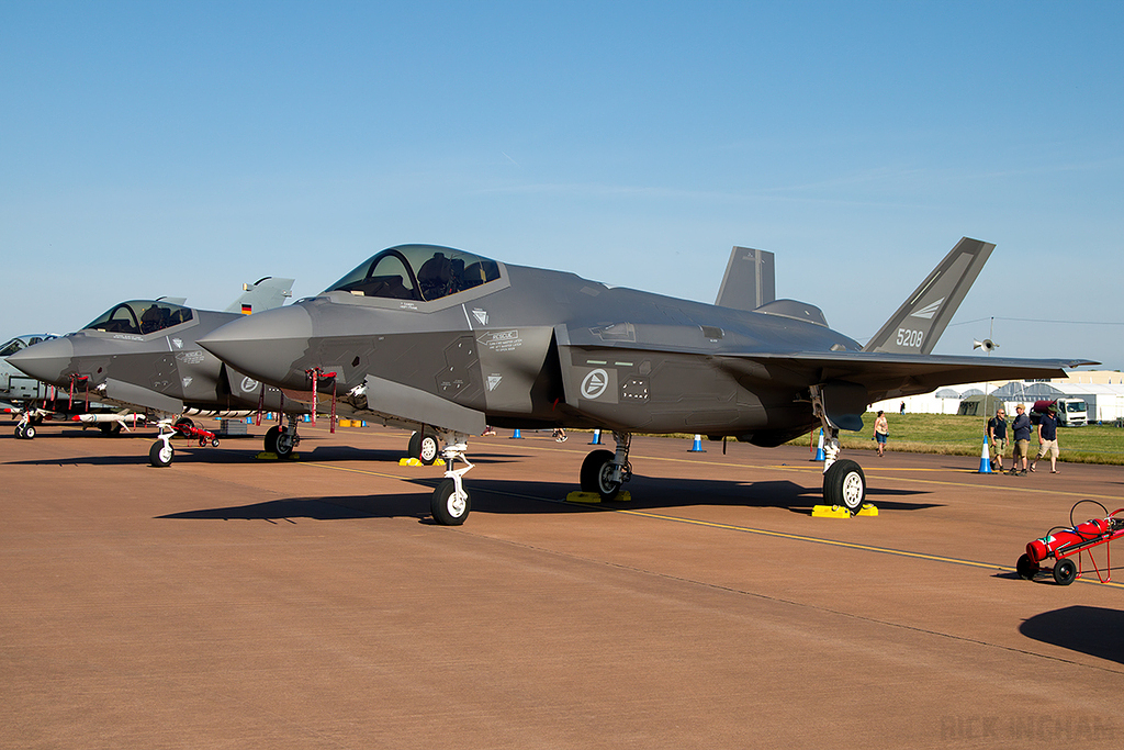 Lockheed Martin F-35A Lightning II - 5208 - Norwegian Air Force