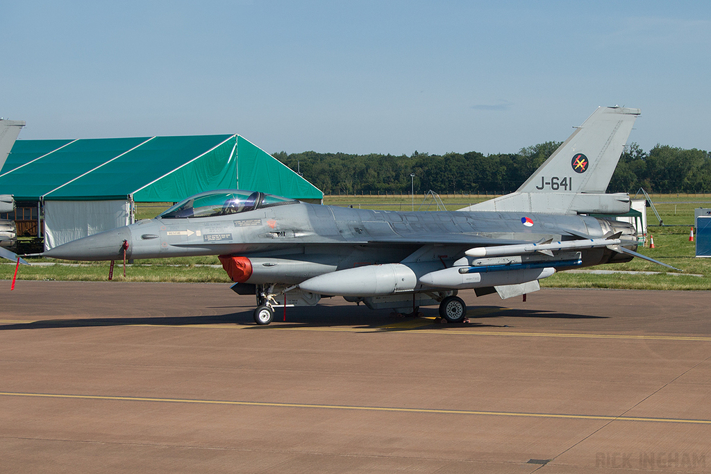 Lockheed Martin F-16AM Fighting Falcon - J-641 - RNLAF