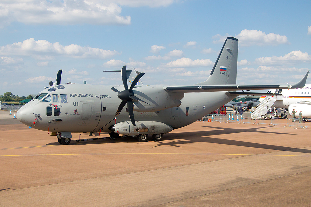 Alenia C-27J Spartan - L2-01 - Slovenian Air Force