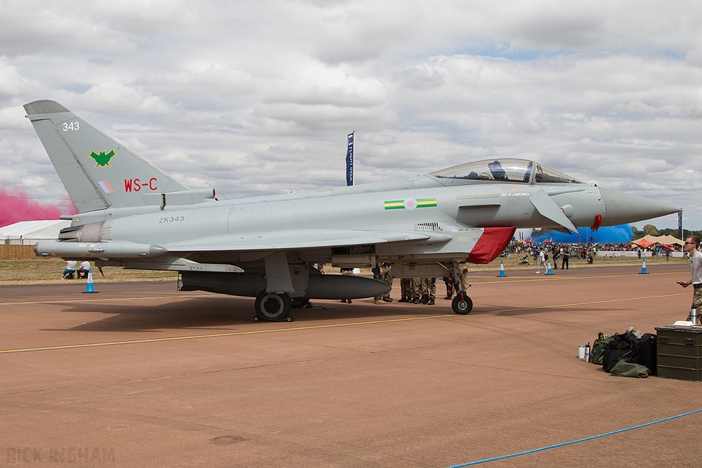 Eurofighter Typhoon FGR4 - ZK343 - RAF
