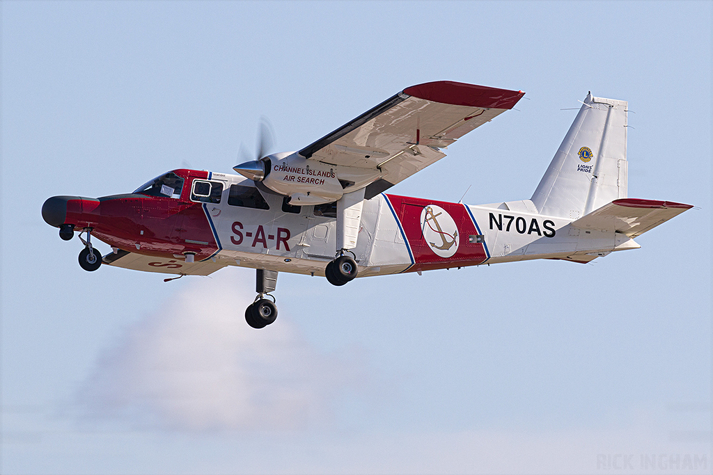 Britten-Norman BN-2B-20 Islander - N70AS - Channel Islands Air Search