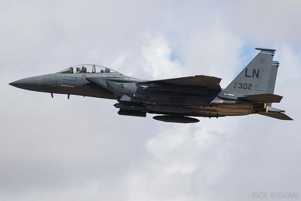 McDonnell Douglas F-15E Strike Eagle - 91-0302 - USAF