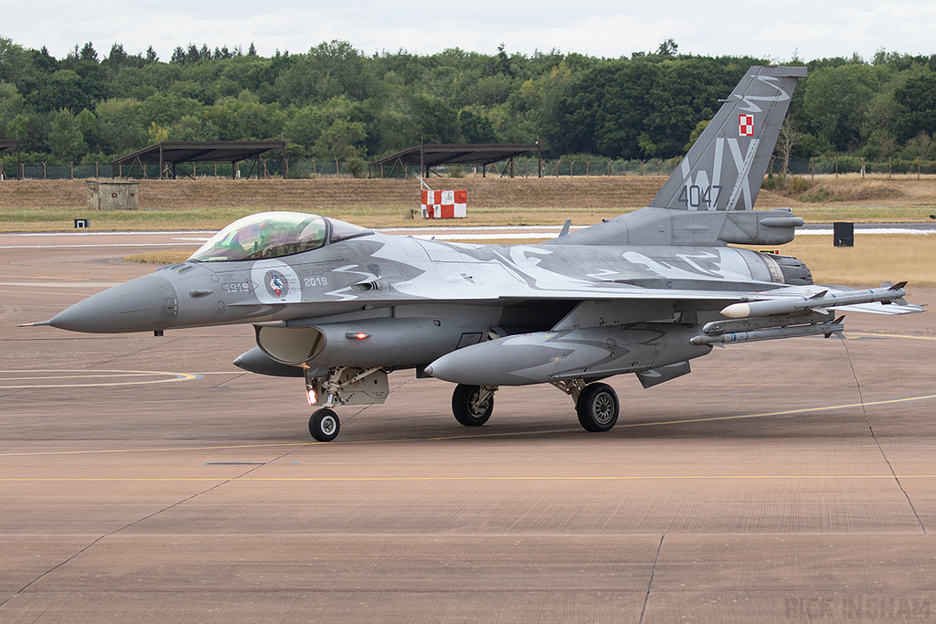 Lockheed Martin F-16C Fighting Falcon - 4047 - Polish Air Force