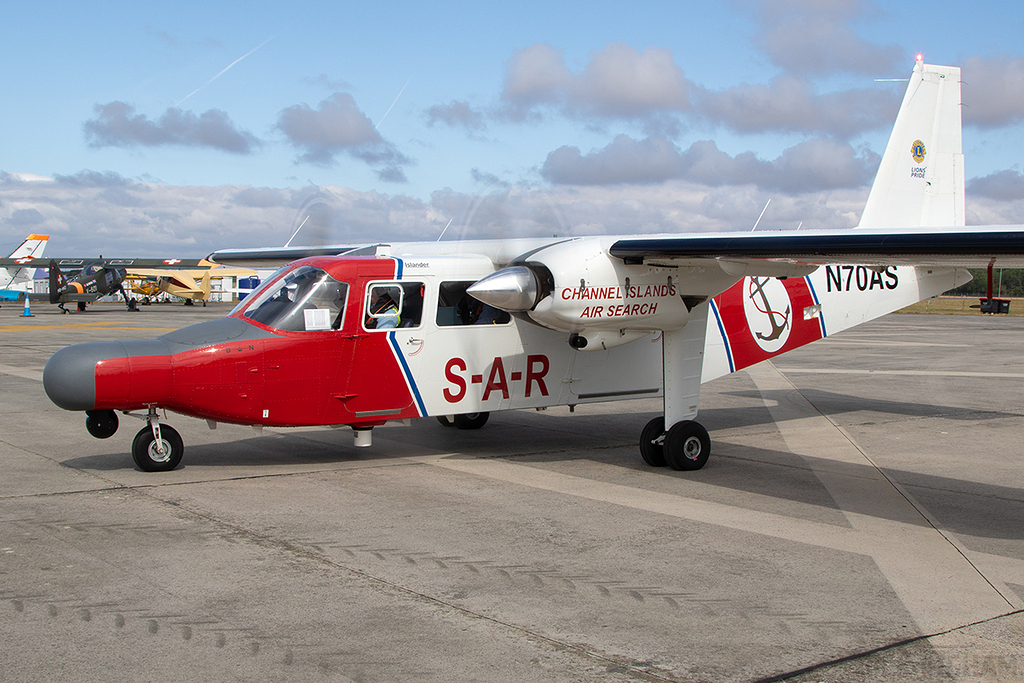 Britten-Norman BN-2B-20 Islander -  N70AS - Channel Islands Air Search
