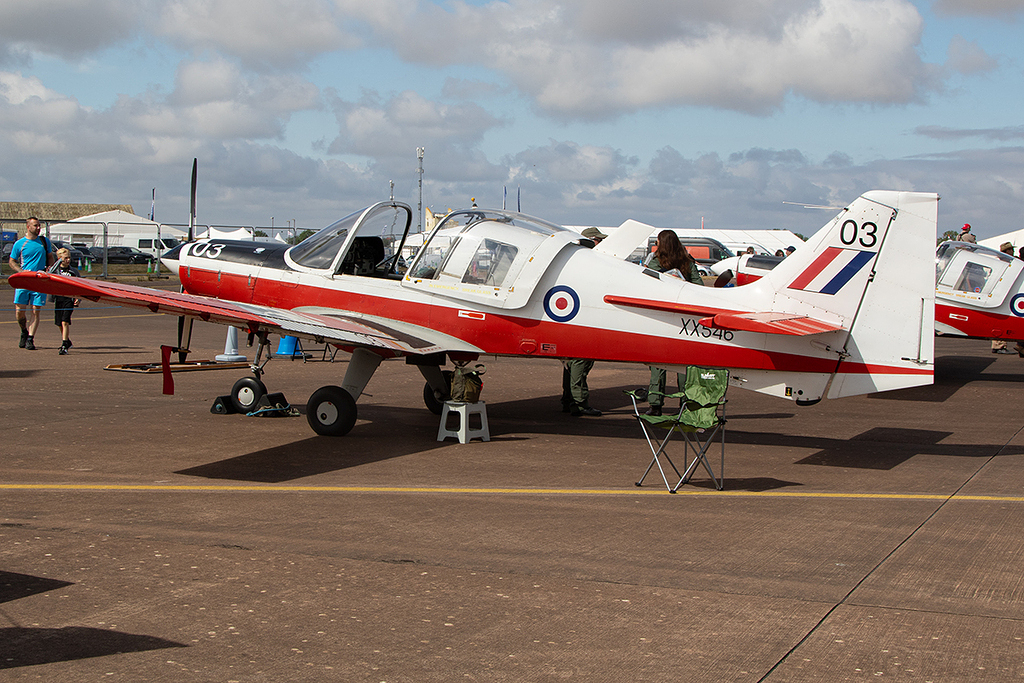 Scottish Aviation Bulldog T1 - XX546 (G-WINI) - RAF