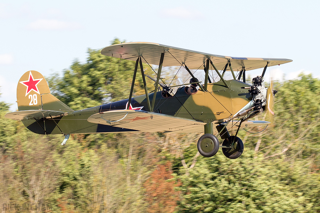 Polikarpov Po2 - 28 White / G-BSSY - Soviet Air Force