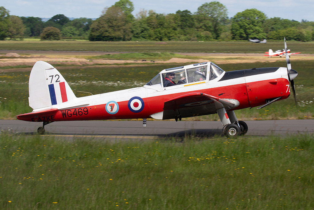 De Havilland Chipmunk T10 - WG469 / F-AZKE - RAF