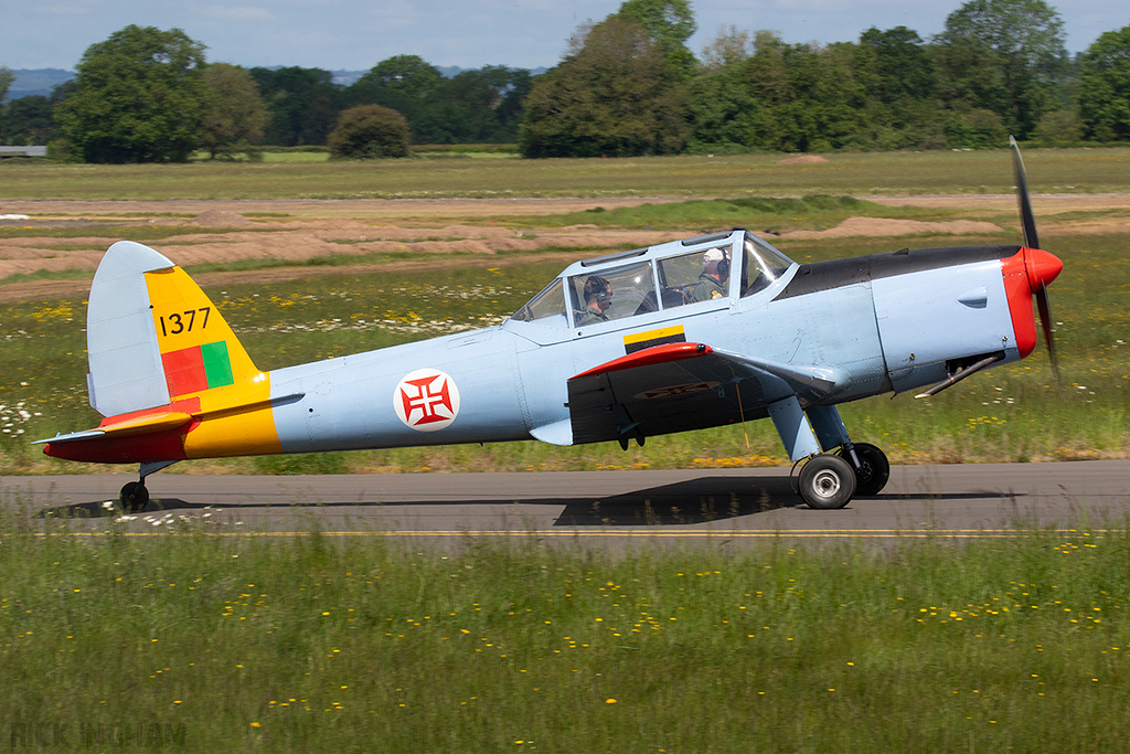 De Havilland Chipmunk 22 - 1377/G-BARS - Portuguese Air Force