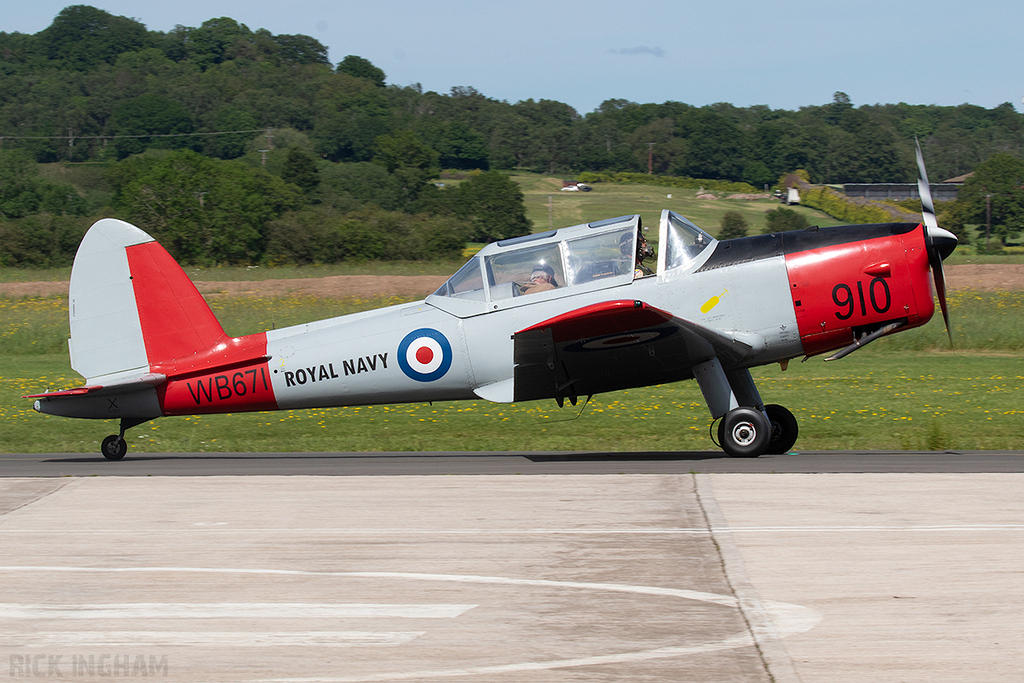 de Havilland Chipmunk T10 - WB671 (G-BWTG) - Royal Navy