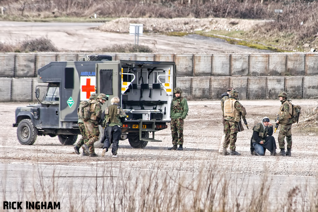 Land Rover Battlefield Ambulance - British Army