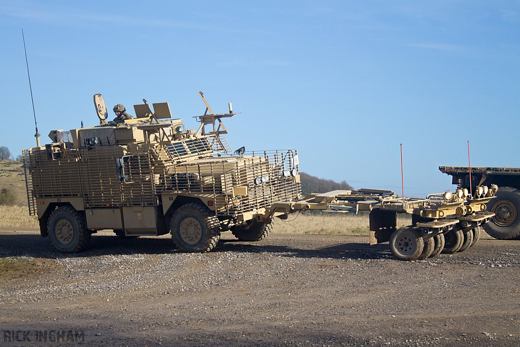 Ridgeback + Panama Mine Roller - British Army
