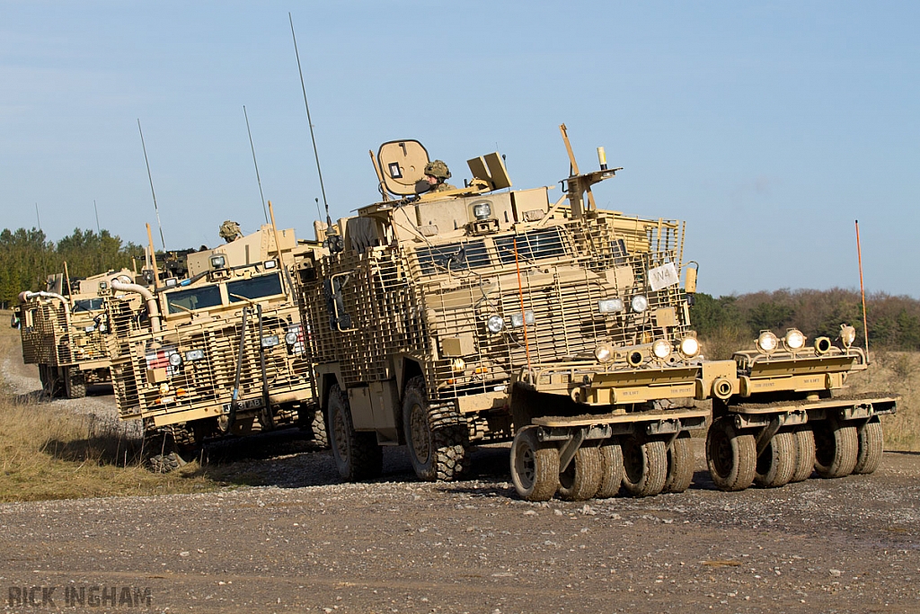 Ridgeback + Panama Mine Roller - British Army