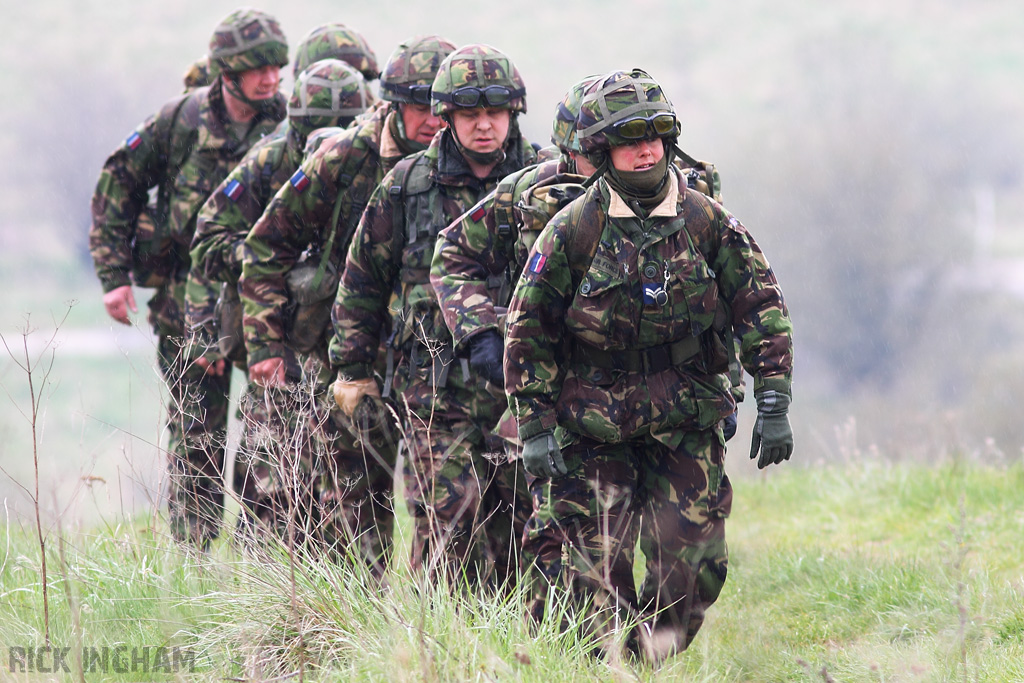 606 Squadron RAF Reserve Soldiers
