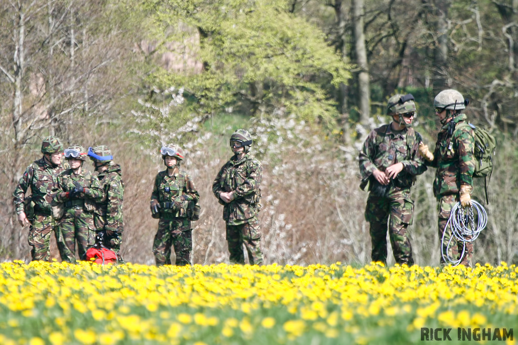 606 Squadron RAF Reserve Soldiers