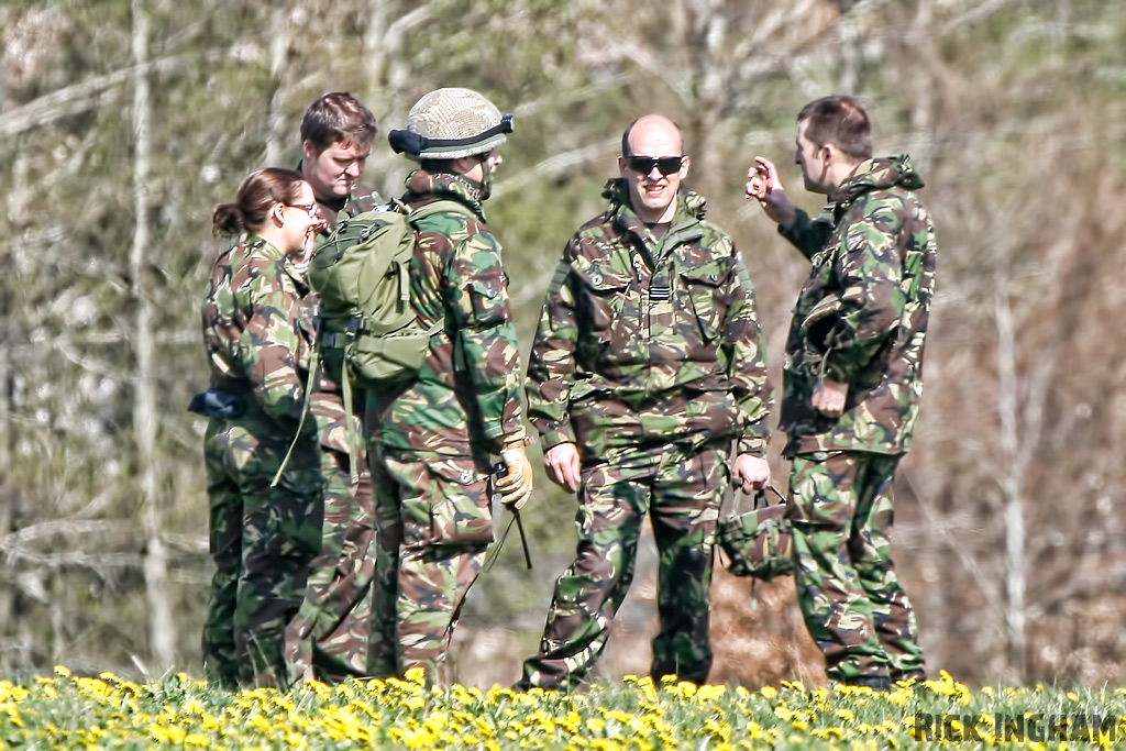 606 Squadron RAF Reserve Soldiers