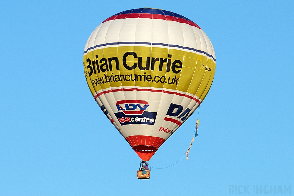 Lindstrand LBL105A Balloon - G-ODAF