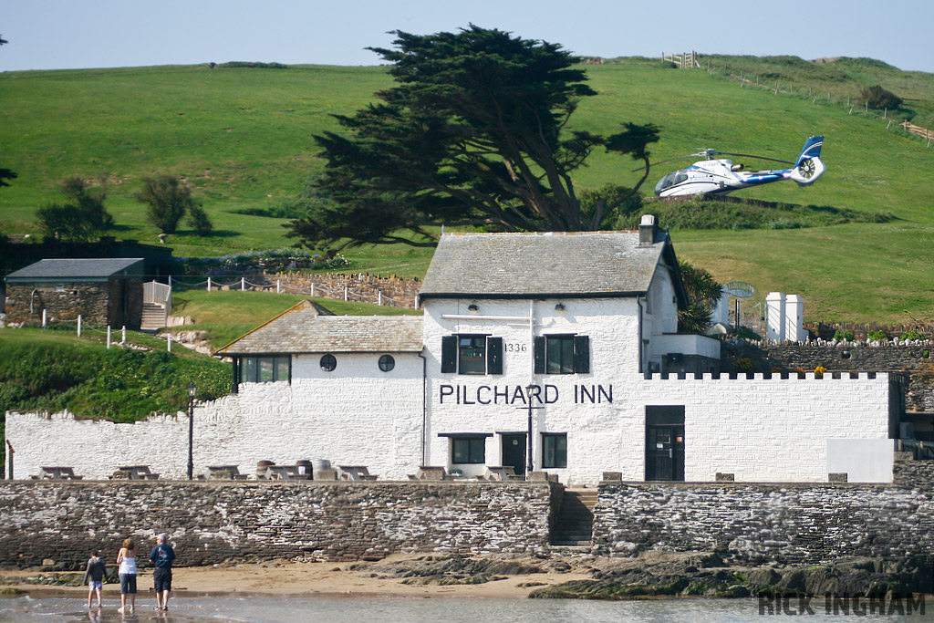 Burgh Island + Eurocopter EC130B4 - G-SASY