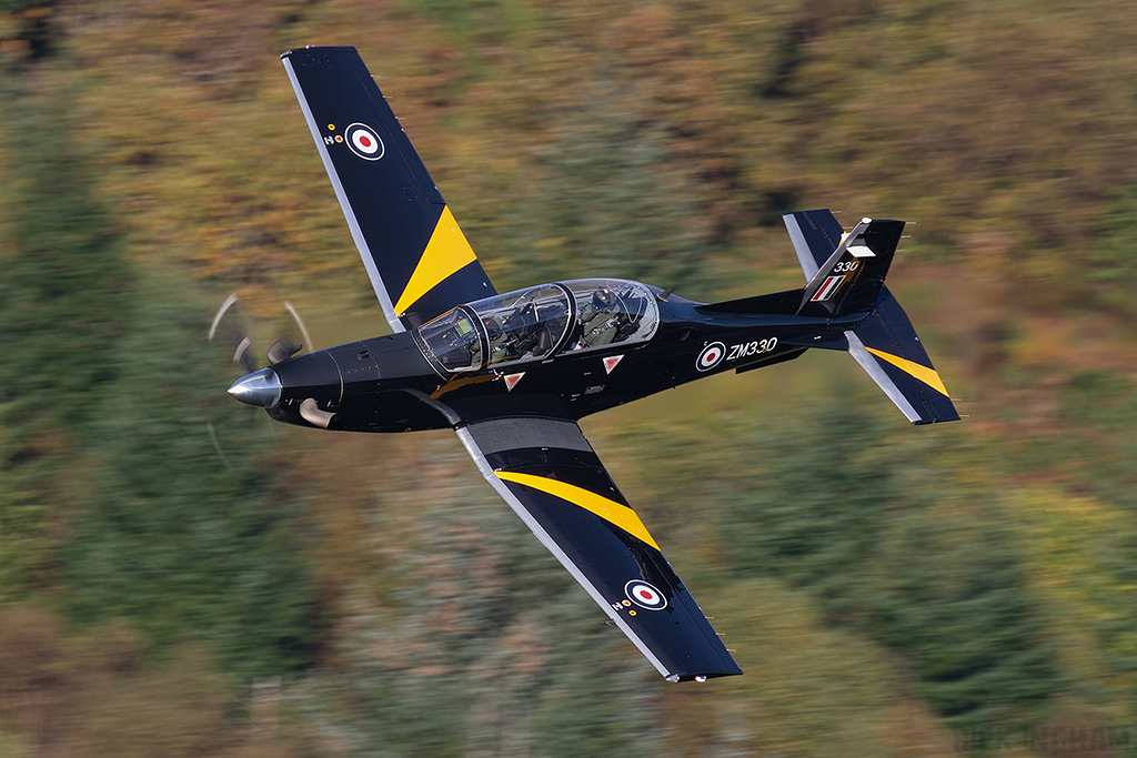 Beechcraft T-6C Texan T1 -  ZM330 - RAF